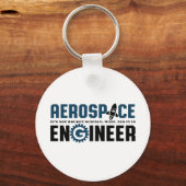Porte-clés Funny Aerospace Engineer Humour C'est Rocket Scien (Recto)