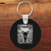 Porte-clés Funny Alien Turkey Ufo Selfie Thanksgiving Men Wom (Recto)