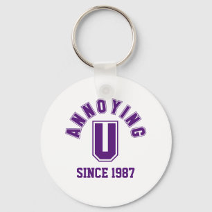 Porte-clés Funny Annoying You Keychain, Purple