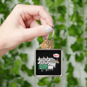 Porte-clés Funny Anti Trudeau (main)