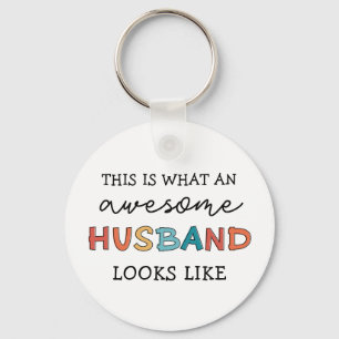 Porte-clés Funny Awesome Husband Gifts   Best Husband Ever 