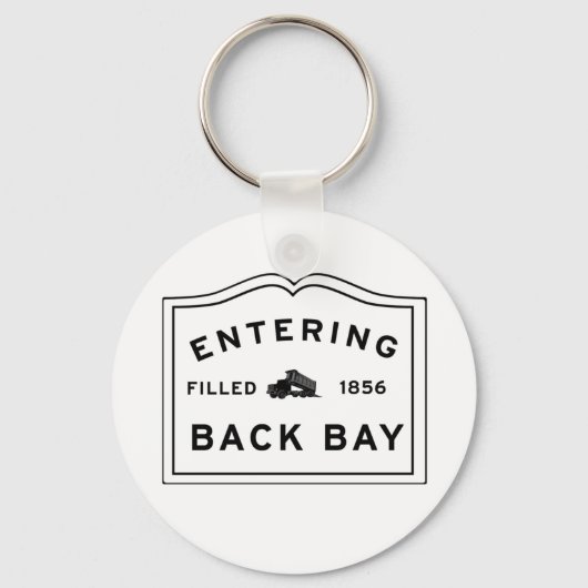 Porte-clés Funny Back Bay Rempli (Recto)