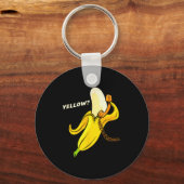 Porte-clés Funny Banana Phone - Yellow_ Hello_ (Recto)