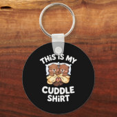 Porte-clés Funny Beaver Couple This Is My Cuddle (Recto)