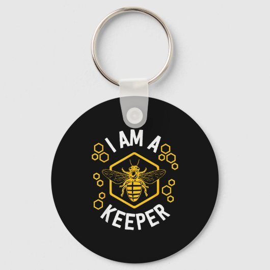 Porte-clés Funny Beekeeper Shirt Men Women I Am A Keeper Beek (Recto)