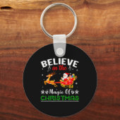 Porte-clés Funny Believe In The Magic Of Christmas (Recto)