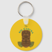 Porte-clés Funny Big Kahuna Tiki Fête des pères Masque (Recto)