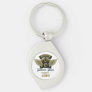 Porte-clés Funny Bike, Elégant et Cool cadeau papa personnali