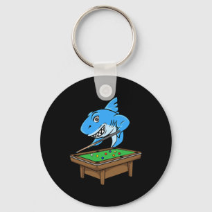 Porte-clés Funny Billard Pool Shark Hall Snooker Joke Billi