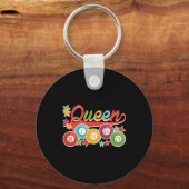Porte-clés Funny Bingo Girl Bingo Balls Queen (Recto)