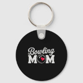Porte-clés Funny Bowling Player Mom Bowl Mother Bowler #bowli (Recto)