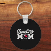 Porte-clés Funny Bowling Player Mom Bowl Mother Bowler #bowli (Recto)