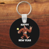 Porte-clés Funny Boys Nye Outfit, Mens Fireworks Bigfoot Happ (Recto)