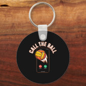 Porte-clés Funny Call The Ball Volleyball Leopard Ball Mom Mo (Recto)