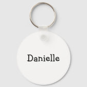 Porte-clés Funny Chicken Maman personnalisée (Verso)