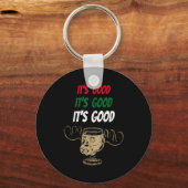 Porte-clés Funny Christmas Eggnog It's Good Moose Cup For Egg (Recto)