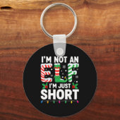 Porte-clés Funny Christmas Family Pajamas I'm Not An Elf I'm (Recto)