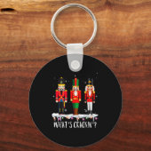 Porte-clés Funny Christmas Family Whats Crackin_ Nutcracker - (Recto)