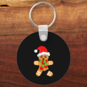 Porte-clés Funny Christmas Gingerbread Man Cookie Oh Snap  (Recto)
