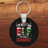 Porte-clés Funny Christmas I'm Not An Elf Just Short Xmas Men (Recto)