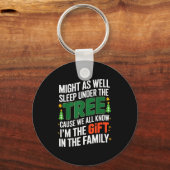 Porte-clés Funny Christmas Tee Shirts Kids Mens Xmas Pajamas (Recto)