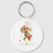 Porte-clés Funny Christmas Xmas Bigfoot Believe Sasquatch In (Recto)