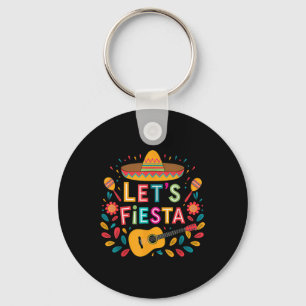 Porte-clés Funny Cinco De Mayo Lets Fiesta Sombrero Hommes Ca