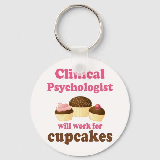 Porte-clés Funny Clinical Psychologist (Recto)