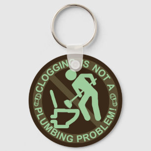 Porte-clés Funny Clogger Clogging Green