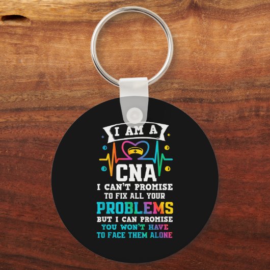 Porte-clés Funny Cna Nurse (Recto)