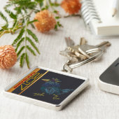 Porte-clés Funny Cockerel chinois Rooster Année Zodiac KeyC (Côté)