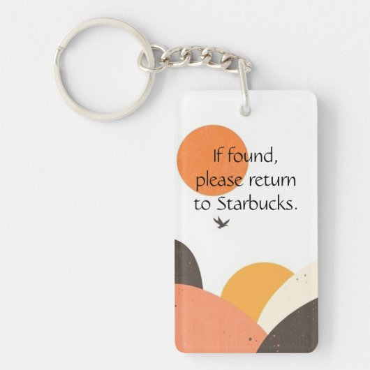 Porte-clés Funny Coffee Lover Keychain (Devant)