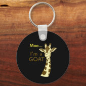 Porte-clés Funny Confusing Giraffe Moo I (Recto)