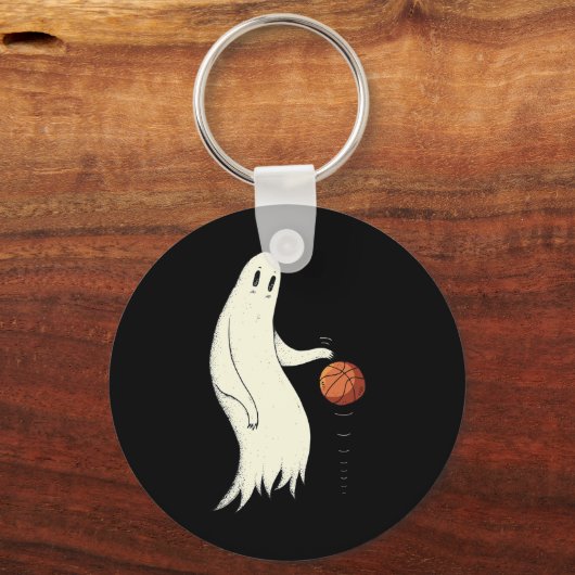 Porte-clés Funny Cool Ghost Dribbling Sketll - Halloween Sket (Recto)
