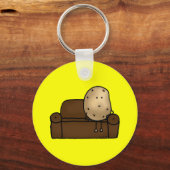 Porte-clés Funny couch potato (Recto)