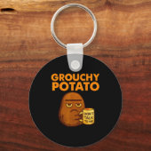 Porte-clés Funny Couple Sweet Tato &amp; Grouchy Tato  (Recto)