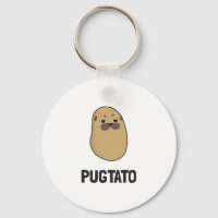Funny Cute Dog Pug Potato Pets Adorable Dog Lover