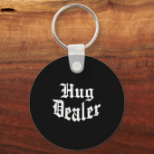 Porte-clés Funny Cute Sensitive Feet Hug Merchant Valentine's (Recto)