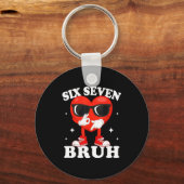 Porte-clés Funny Dabbing Heart Bruh 67 Meme Valentine's Day  (Recto)