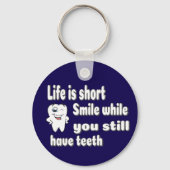 Porte-clés Funny Dental Quote (Verso)