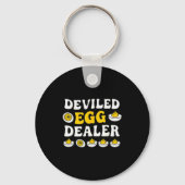 Porte-clés Funny Deviled Egg Er Thanksgiving (Recto)