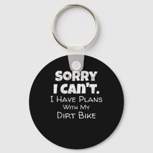 Porte-clés Funny Dirt Bike Quote Motocross Racing Motorcycle