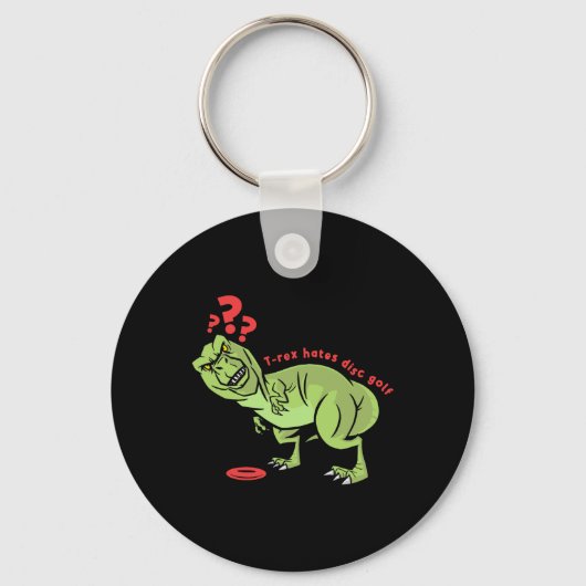 Porte-clés Funny Disc Golf T Rex Kids  (Recto)