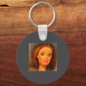 Porte-clés Funny Disgusting Doll Face Meme  (Recto)