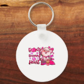 Porte-clés Funny Dont Bacon My Heart Cute G Valentines Da  (Recto)
