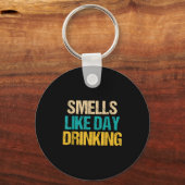 Porte-clés Funny Drinking Shirt For Men Women Smells Like Day (Recto)