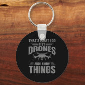 Porte-clés Funny Drone Art For Men Women Boys Drone Racing Dr (Recto)