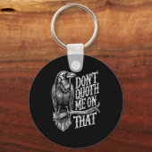 Porte-clés Funny Edgar Allan E Raven Quoth Edgar Allan E Gift (Recto)