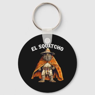Porte-clés Funny El Squatcho - Western Mexican Bigfoot Sasqua