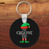 Porte-clés Funny Elf Family Christmas Creative Elf Sweater Me (Recto)